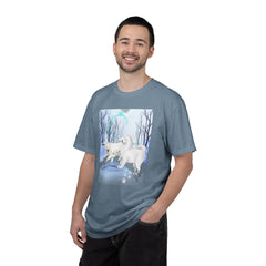 Winter Wonderland Samoyed T-Shirt — Holiday Dog Lover Tee