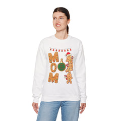 Gingerbread MOM and Her Crew Christmas Crewneck Sweatshirt