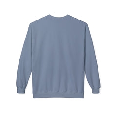 Campfire Cats Crewneck Sweatshirt — Woodland Night Cats Around a Bonfire