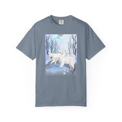 Winter Wonderland Samoyed T-Shirt — Holiday Dog Lover Tee