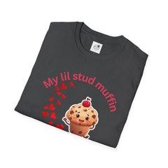 My Lil Stud Muffin T-Shirt — Cute Valentine’s Muffin Graphic Tee