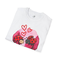 Ladybug Love T-Shirt — My Favorite Person Cute Couple Ladybugs with Hearts Valentine Tee