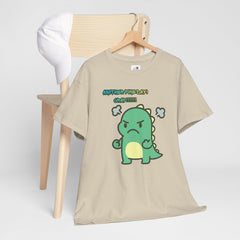 Angry Dino — "Another Fine Day! Crap!" Graphic Tee