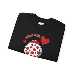 Filled with Love Unisex Heavy Blend™ Crewneck Sweatshirt