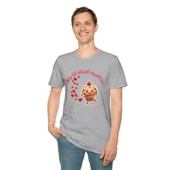 My Lil Stud Muffin T-Shirt — Cute Valentine’s Muffin Graphic Tee