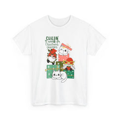 Christmas Cats T-Shirt — Cute Holiday Kitty Gift Tee (Chillin’ with My Felines)
