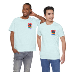Pride Heart Tee 1— Rainbow Heart Graphic T-Shirt