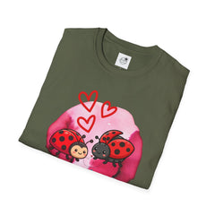 Ladybug Love T-Shirt — My Favorite Person Cute Couple Ladybugs with Hearts Valentine Tee