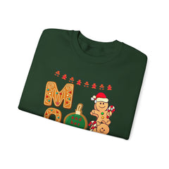 Gingerbread MOM and Her Crew Christmas Crewneck Sweatshirt