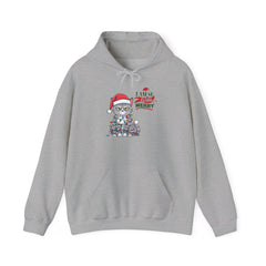 Santa Hat Grumpy Cat Hoodie - Im So Elfing Merry Holiday Sweatshirt
