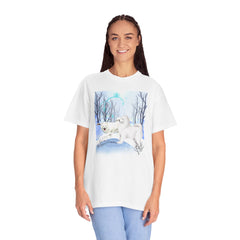 Winter Wonderland Samoyed T-Shirt — Holiday Dog Lover Tee