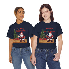 Santa “ho-ho-ho and a bottle of Rum…CRAP” Holiday Tee shirt