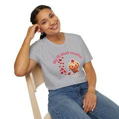 My Lil Stud Muffin T-Shirt — Cute Valentine’s Muffin Graphic Tee