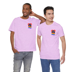 Pride Heart Tee 1— Rainbow Heart Graphic T-Shirt