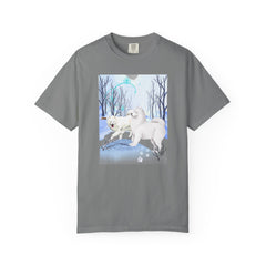 Winter Wonderland Samoyed T-Shirt — Holiday Dog Lover Tee