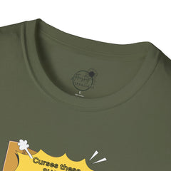 Funny Dinosaur Bathroom Humor T-Shirt