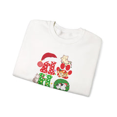 Christmas Ho Ho Ho Pet Lovers Crewneck Sweatshirt
