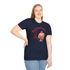 My Lil Stud Muffin T-Shirt — Cute Valentine’s Muffin Graphic Tee