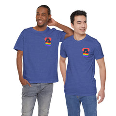 Pride Heart Tee 1— Rainbow Heart Graphic T-Shirt