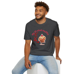 My Lil Stud Muffin T-Shirt — Cute Valentine’s Muffin Graphic Tee