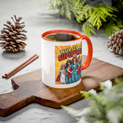 Nurses Are Superheroes Coffee Mug — Colorful 11oz/15oz Gift for Nurses