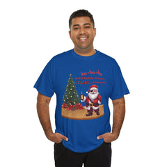 Santa “ho-ho-ho and a bottle of Rum…CRAP” Holiday Tee shirt