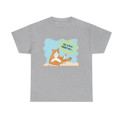 Hey Can I Get a Bit of PRIVACY Here..Orange Cat Graphic T-Shirt