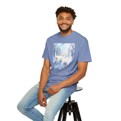 Winter Wonderland Samoyed T-Shirt — Holiday Dog Lover Tee