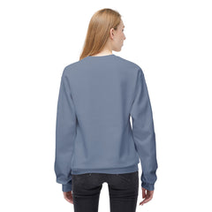Campfire Cats Crewneck Sweatshirt — Woodland Night Cats Around a Bonfire
