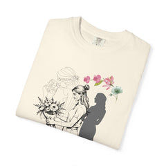 Growth... Floral Portrait T-Shirt