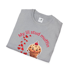 My Lil Stud Muffin T-Shirt — Cute Valentine’s Muffin Graphic Tee