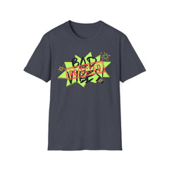 Bad Vibes Rejected T-Shirt — Neon Streetwear Graphic Tee