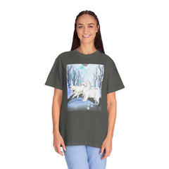 Winter Wonderland Samoyed T-Shirt — Holiday Dog Lover Tee