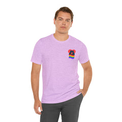 Pride Heart Tee 1— Rainbow Heart Graphic T-Shirt