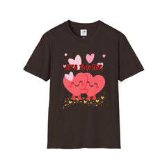 Valentine 'It's U & Me' Heart Couple T-Shirt