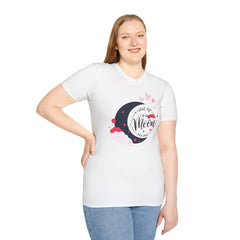 Love You to the Moon T-Shirt – Romantic Moon & Hearts Tee