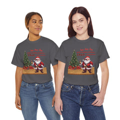 Santa “ho-ho-ho and a bottle of Rum…CRAP” Holiday Tee shirt