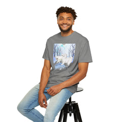 Winter Wonderland Samoyed T-Shirt — Holiday Dog Lover Tee