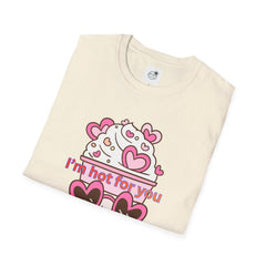I'm Hot For You Coffee Cup Tee — Cute Valentine's Day Graphic T-Shirt