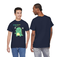 Angry Dino — "Another Fine Day! Crap!" Graphic Tee