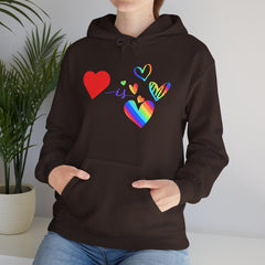 Love is Universal Unisex Heavy Blend™ Hooded Sweatshirt