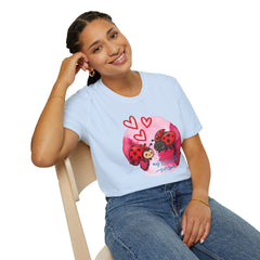 Ladybug Love T-Shirt — My Favorite Person Cute Couple Ladybugs with Hearts Valentine Tee