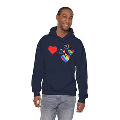 Love is Universal Unisex Heavy Blend™ Hooded Sweatshirt