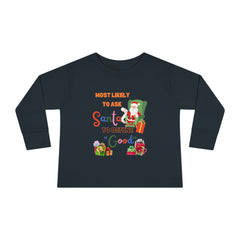 Holiday fun Toddler Long Sleeve Tee