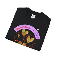 The Language of Love Heart Graphic Tee