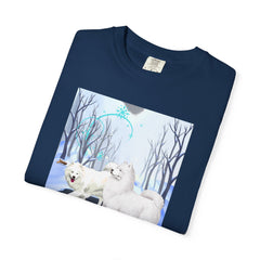 Winter Wonderland Samoyed T-Shirt — Holiday Dog Lover Tee
