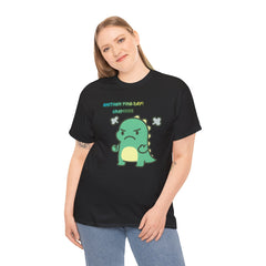 Angry Dino — "Another Fine Day! Crap!" Graphic Tee