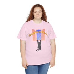 Hanging In There Cat T-Shirt