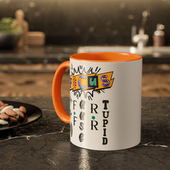 Focus Funny Wordplay Mug — Colorful 11oz/15oz Ceramic Coffee Cup