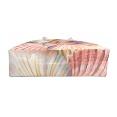 Seashell Watercolor Weekender Bag